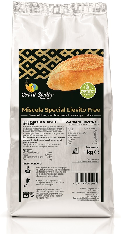 ORI DI SICILIA Mix Lievito 1Kg