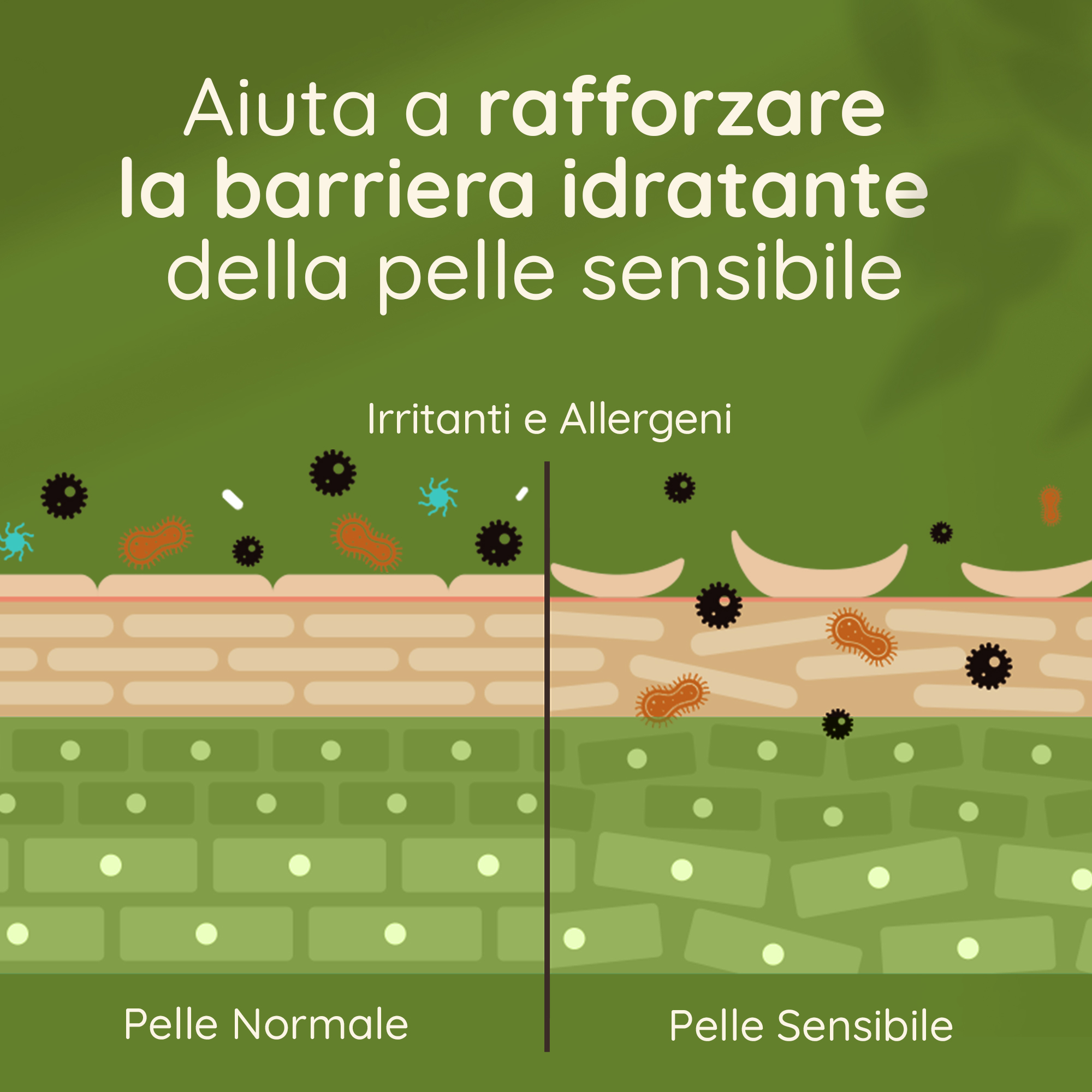 Aveeno Daily Moisturising Detergente Corpo 500 ml, Bagnoschiuma per pelli da normali a secche