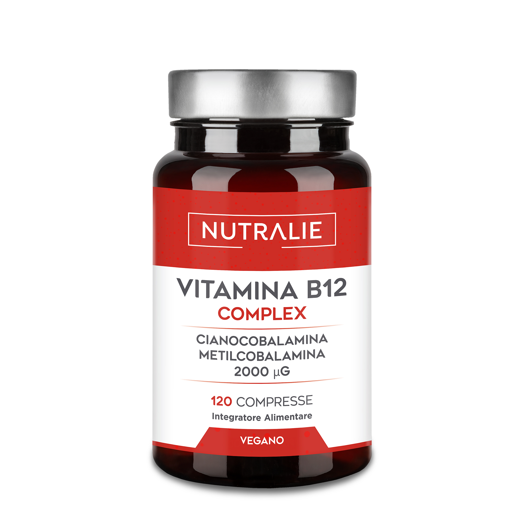 Nutralie Vitamina B12 Complex 120 Compresse - Integratore Di Vitamina B12