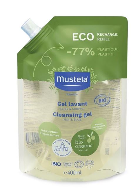 MUSTELA ECO GEL DET BIO 400ML