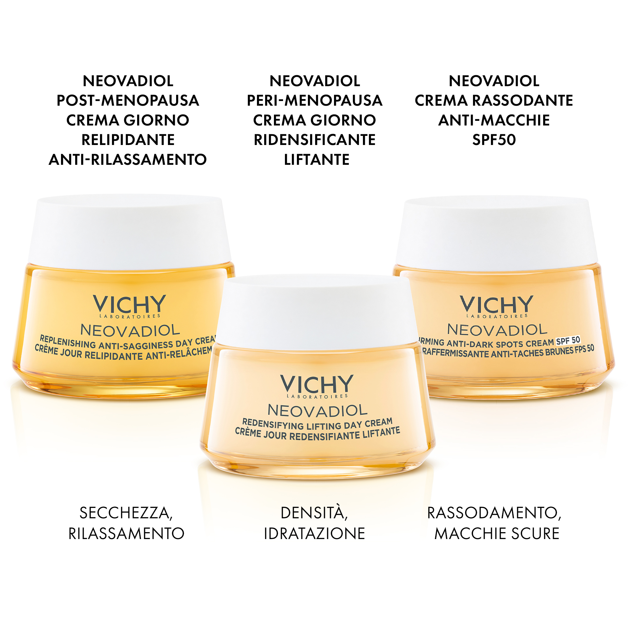Vichy Neovadiol Peri-Menopausa Crema Giorno Ridensificante Liftante Pelle Secca 50 ml