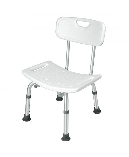 Safety Sedia Con Schienale Doccia 1 Pezzo