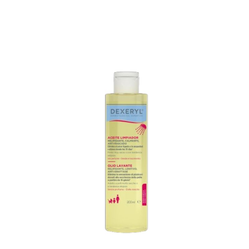 Dexeryl Olio Lavante - Detergente Antiprurito Per Pelle Secca E A Tendenza Atopica 200 ml
