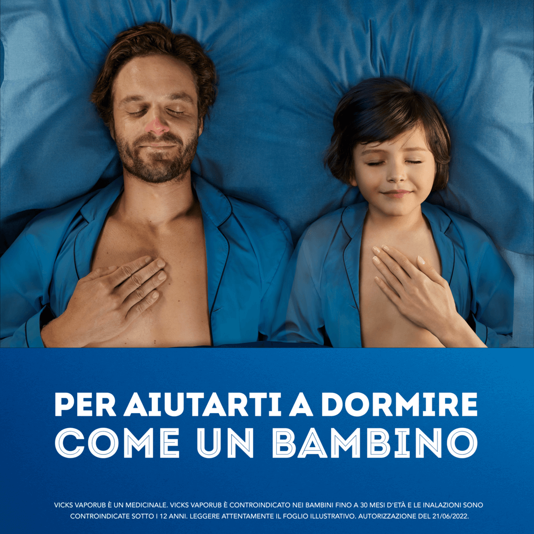 Vicks Vaporub Canfora Unguento per Uso Inalatorio 50 g