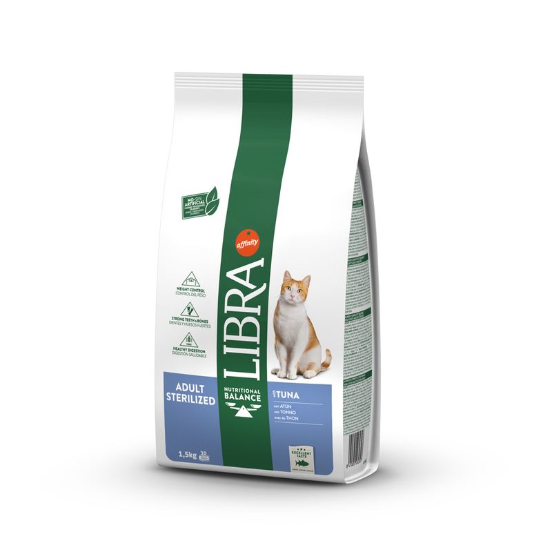 LIBRA GATTO ADULT STERILIZED TONNO 1,5KG