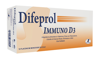Difeprol Immuno D3 Integratore 12 Flaconcini