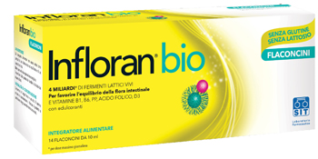 Infloran Bio Adulti Integratore Di Fermenti Lattici Vivi 14 Flaconcini