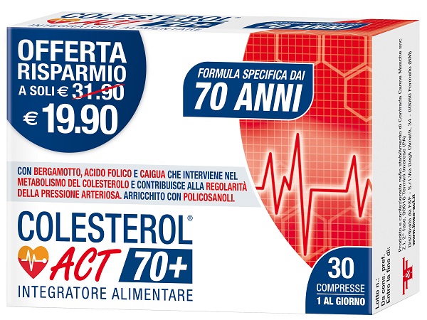 COLESTEROL ACT 70+ 30 Cpr