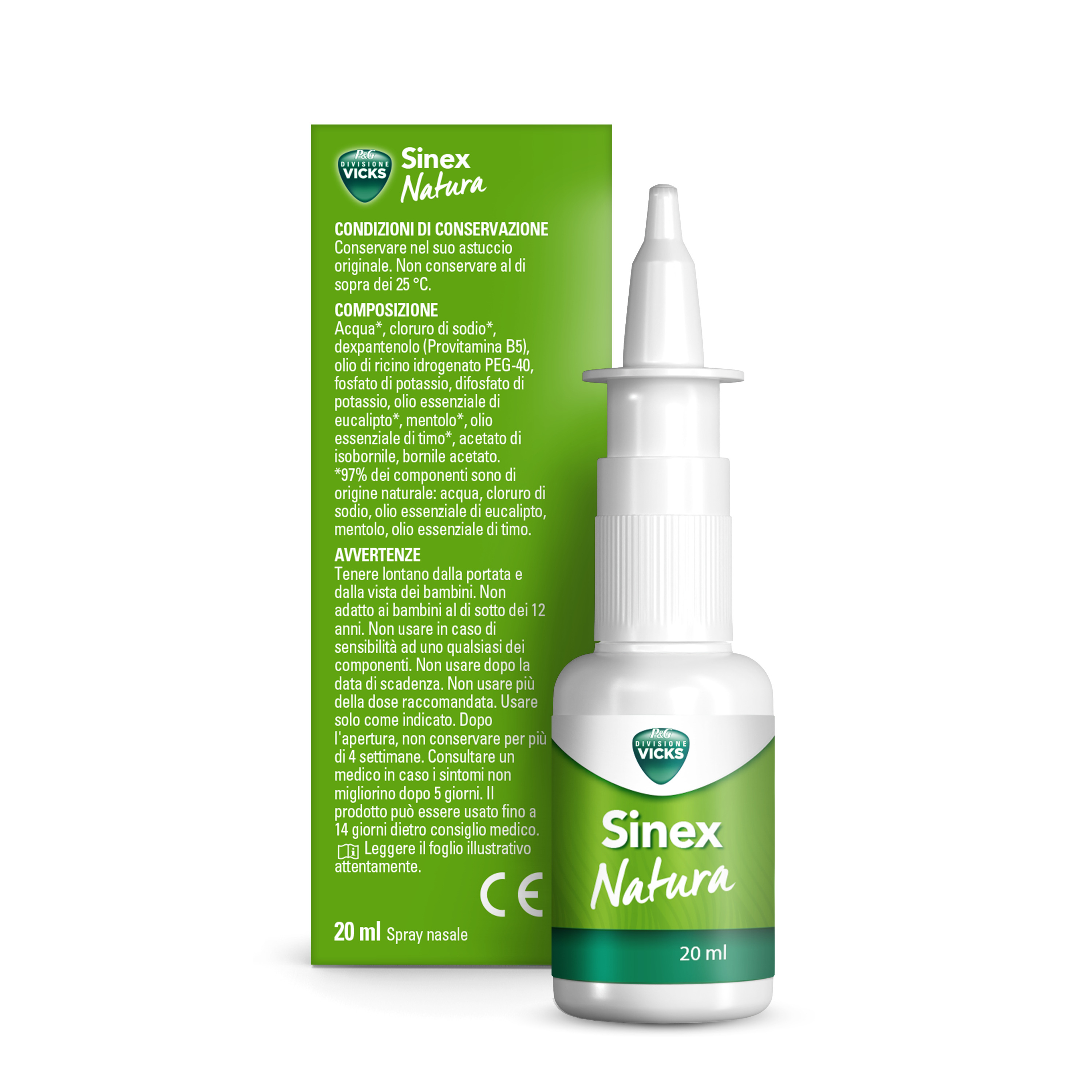 VICKS SINEX NATURA 20ML IT