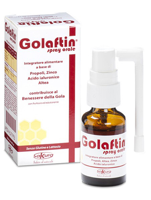 Golaftin Spray Orale Integratore Benessere della Gola 15 ml