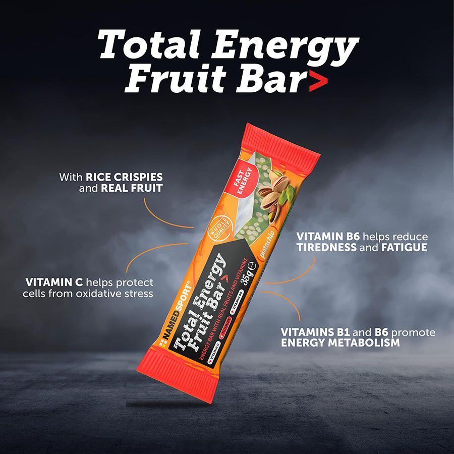 Named Sport Total Energy Fruit Bar - Barretta Energetica Gusto Pistacchio 35 g 