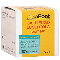 Zeta Foot Callifugo Lucertola Pomata Per Rimozione Calli 30 ml