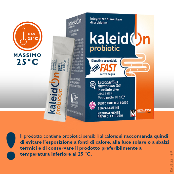 Kaleidon probiotic fast frutti di bosco 