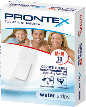 Safety Prontex Water Strips Cerotti Misura M 10 Pezzi