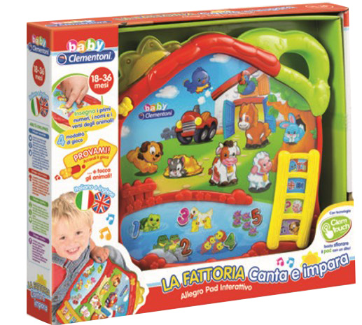 CLEMENTONI LA FATTORIA CANTA E IMPARA 14989