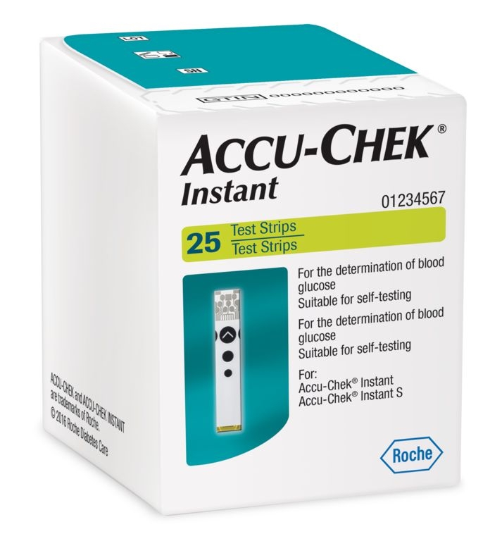 ACCU-CHEK INSTANT 25 STRIPS