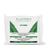Planter's Aloe Vera Salviettine Detergenti Struccanti 20 Pezzi