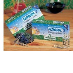 Specchiasol Fisiosol 19 Alluminio Oligoelementi 20 Fiale