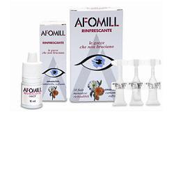 Afomill Gocce Oculari Rinfrescanti 10 Flaconcini da 0,5 ml