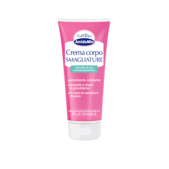 Euphidra AmidoMio Crema Corpo Smagliature - Elasticizzante ed idratante - 200 ml