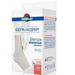 Dermagrip Benda Elastica Autobloccante Per Bendaggi Compressivi 4x4 cm