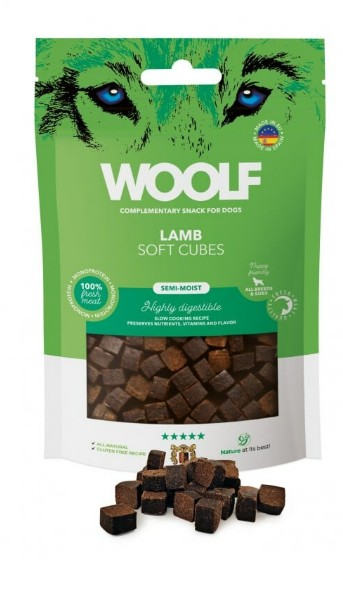 MAST WOOLF SNACK CANE SOFT CUBES AGNELLO 100GR