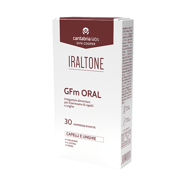 Cantabria Labs Difa Cooper Iraltone GFm Oral 30 Compresse Rivestite - Integratore Per Capelli E Unghie