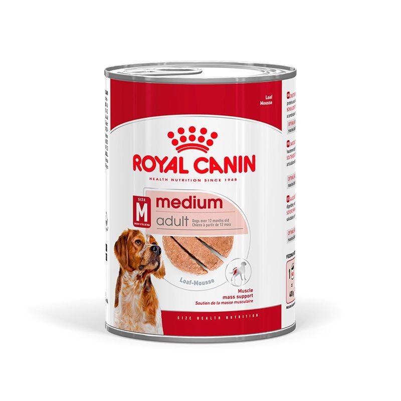 ROYAL CANIN CANE MEDIUM ADULT 410GR (lattina)