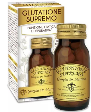 Dr. Giorgini Glutatione Supremo Integratore Funzionalità Epatica e Depurativa 80 Pastiglie