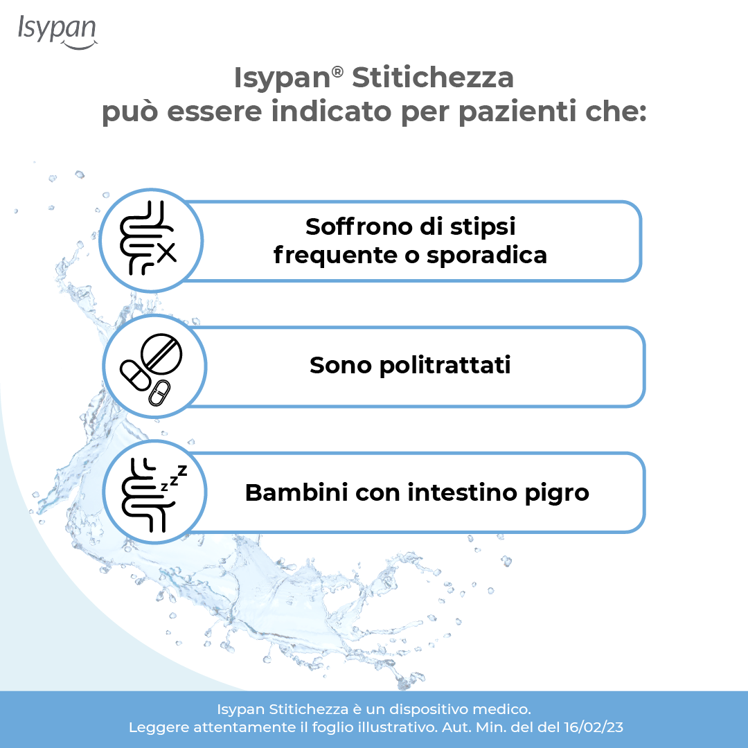 ISYPAN® STITICHEZZA MACROGOL 4000 20 BUSTINE