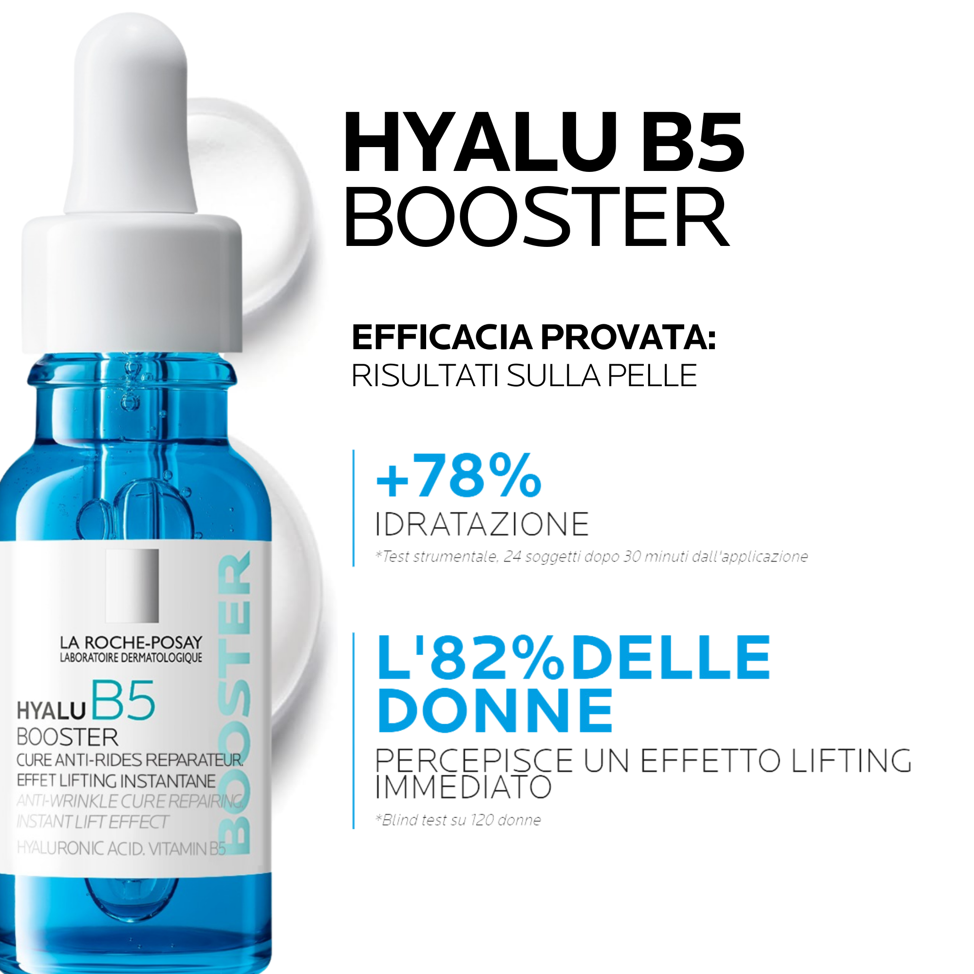 La Roche-Posay Cofanetto Limited Edition Routine Rimpolpante con Hyalu B5 Booster 15 ml + Hyalu B5 Crema Anti-rughe 40 ml