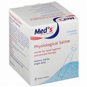 Med's Soluzione Fisiologica Igiene Nasale Aerosolterapia 20 Flaconi 5 ml