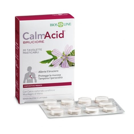 CalmAcid Bruciore - 40 tavolette