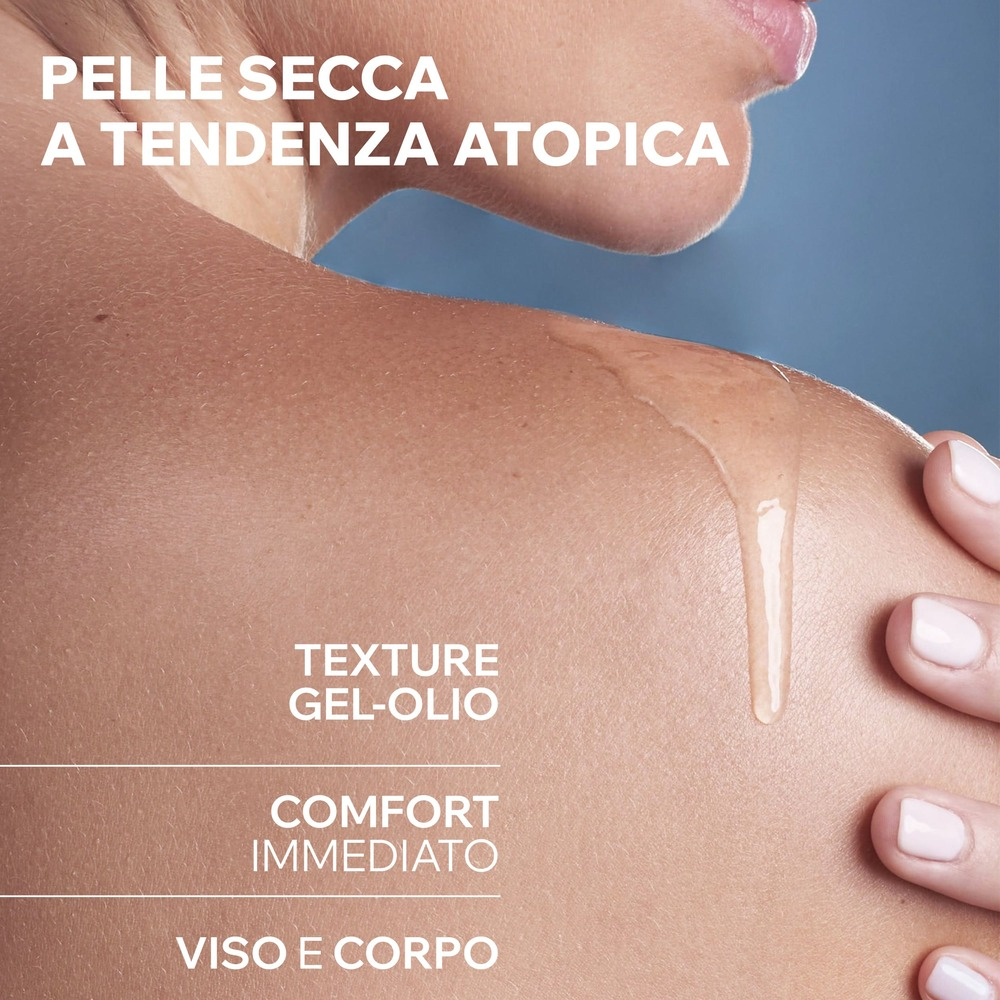 Uriage Xémose Olio Lavante Lenitivo Corpo Doccia e Bagno per pelle secca, a tendenza atopica 200 ml