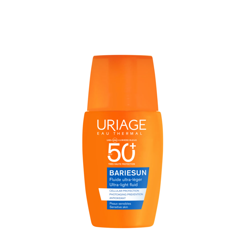 Uriage - Bariésun Fluido Solare Ultra-Leggero Invisibile SPF50+ Viso 30 ml