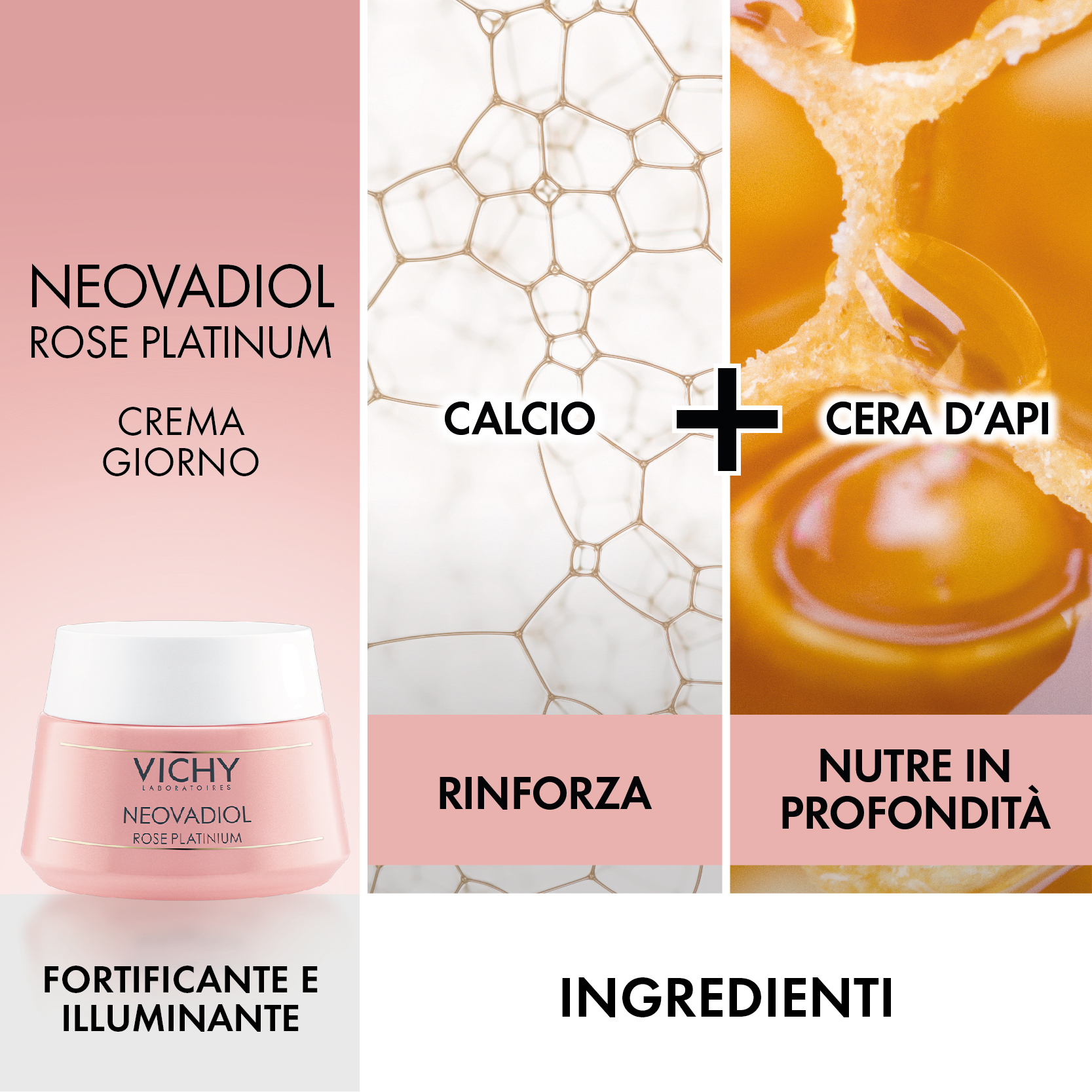 Vichy Cofanetto Regalo per Pelle Matura Fortificante & Rivitalizzante con Neovadiol Meno 5 Bi-Siero 10 ml + Neovadiol Rose Platinium Crema Giorno 50 ml + Neovadiol Rose Platinium Crema Notte 15 ml