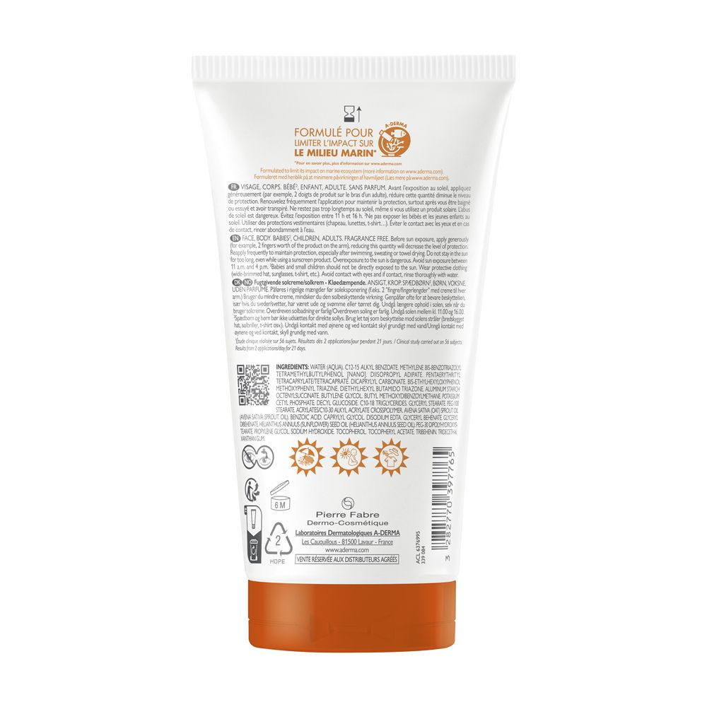 EXOMEGA CONTROL CREMA SPF50+