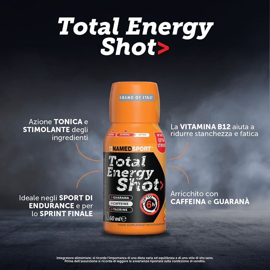 Named Sport Total Energy Shot 60 ml - Integratore Energizzante