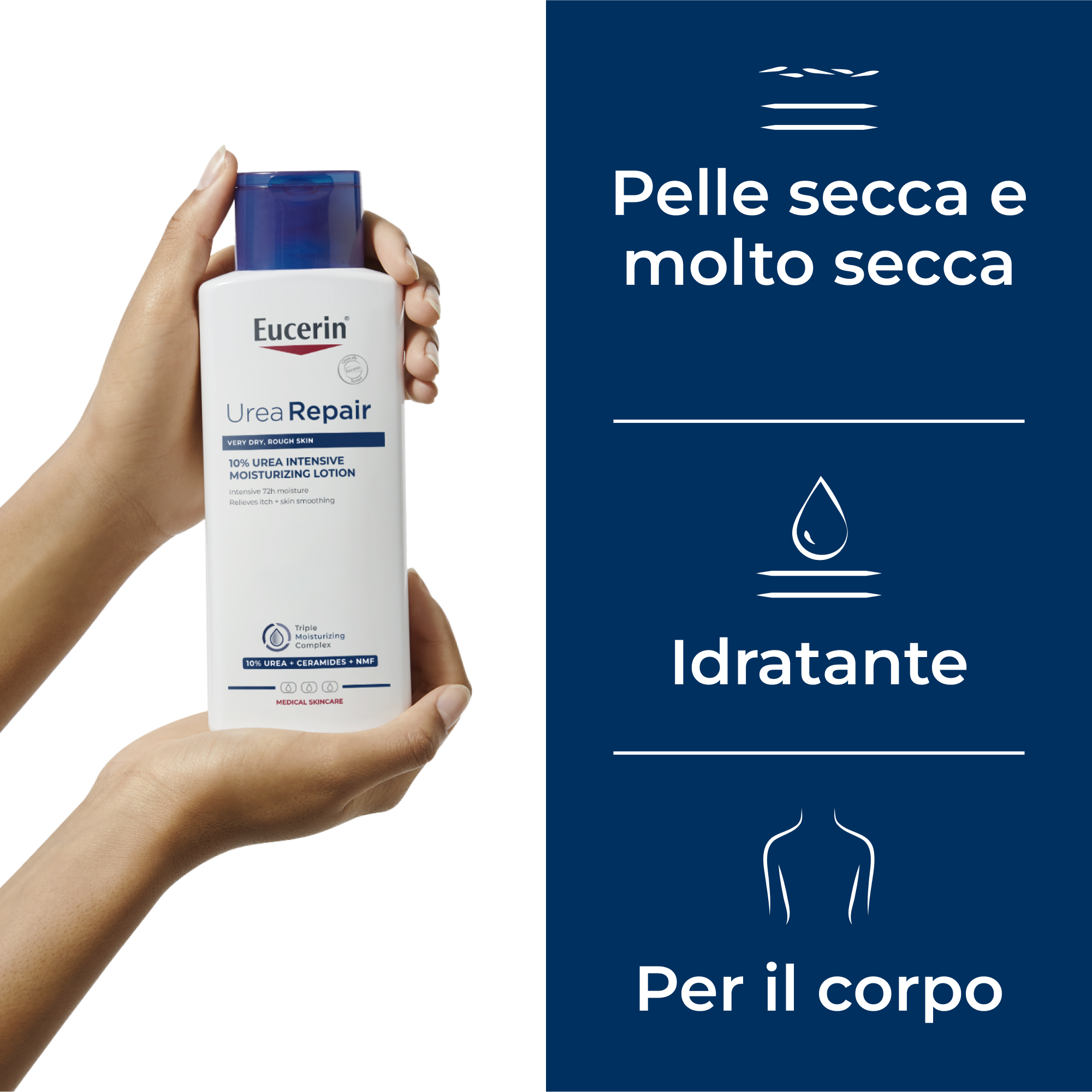 Eucerin UreaRepair Emulsione Intensiva 10% Urea 250ml