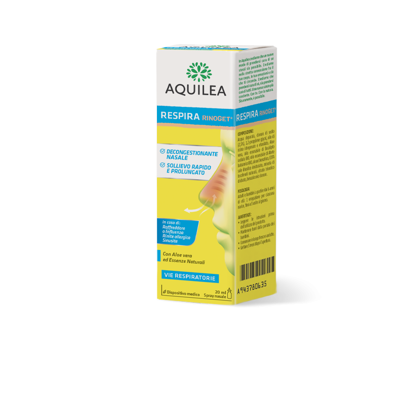 Aquilea Respira Rinoget Decongestionante Spray 20 mL