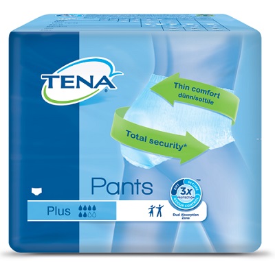 TENA Pants Plus - Mutandine assorbenti per perdite urinarie Taglia L 14 Pezzi