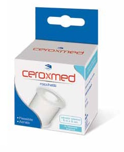 Ceroxmed Cerotto in Rocchetto Colore Bianco m 5x5 cm