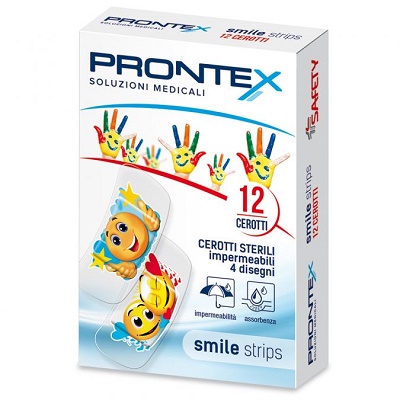 Safety Prontex Smile Strips 12 Cerotti