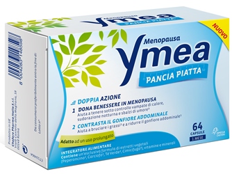 Ymea Pancia Piatta Integratore Menopausa e Controllo Peso 64 Capsule