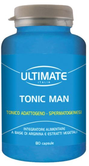 Ultimate Wellness Tonic Man Integratore Tonico Maschile 80 Capsule
