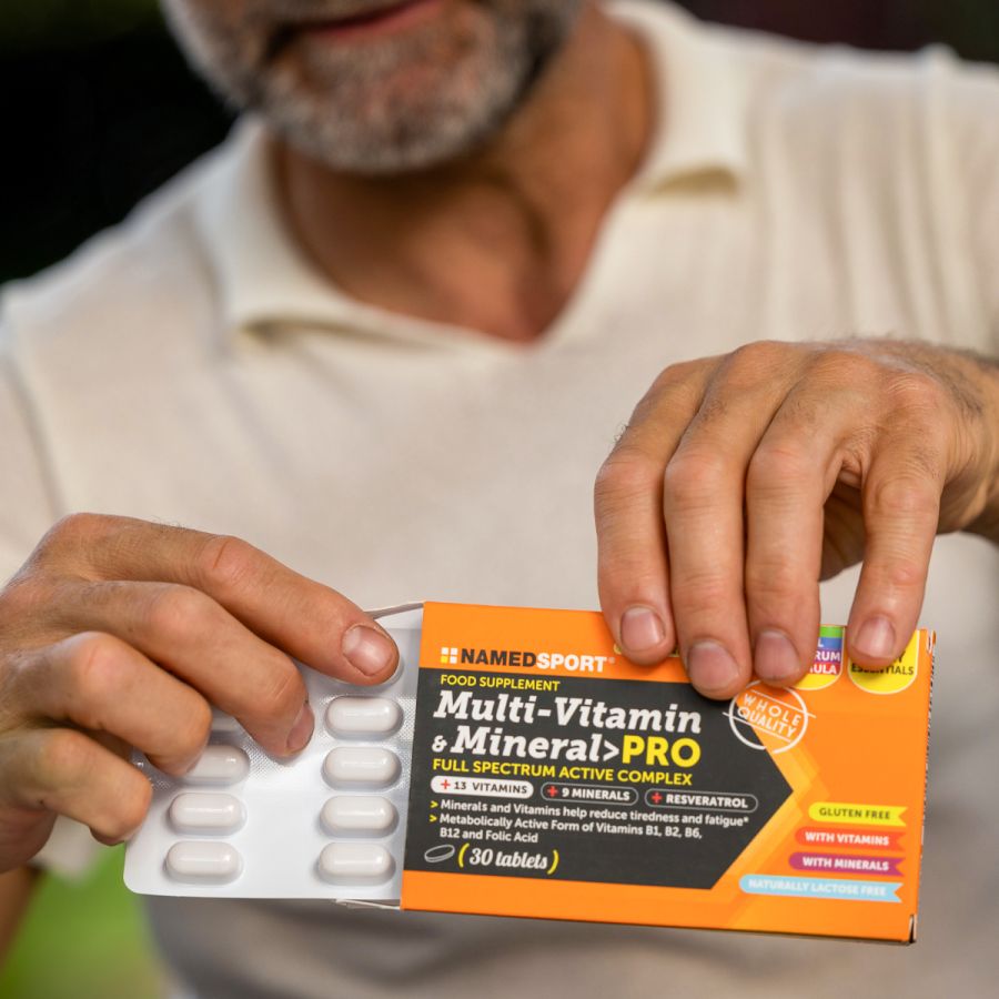Named Sport Multi-Vitamin & Mineral Pro 30 Compresse - Integratore Di Vitamine E Minerali