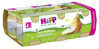 Hipp Biologico Omogeneizzato Pera Wiallms  2x80g