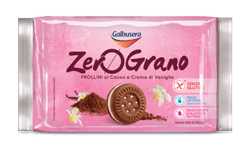 Galbusera ZeroGrano Frollini Alla Crema Senza Glutine 160 g