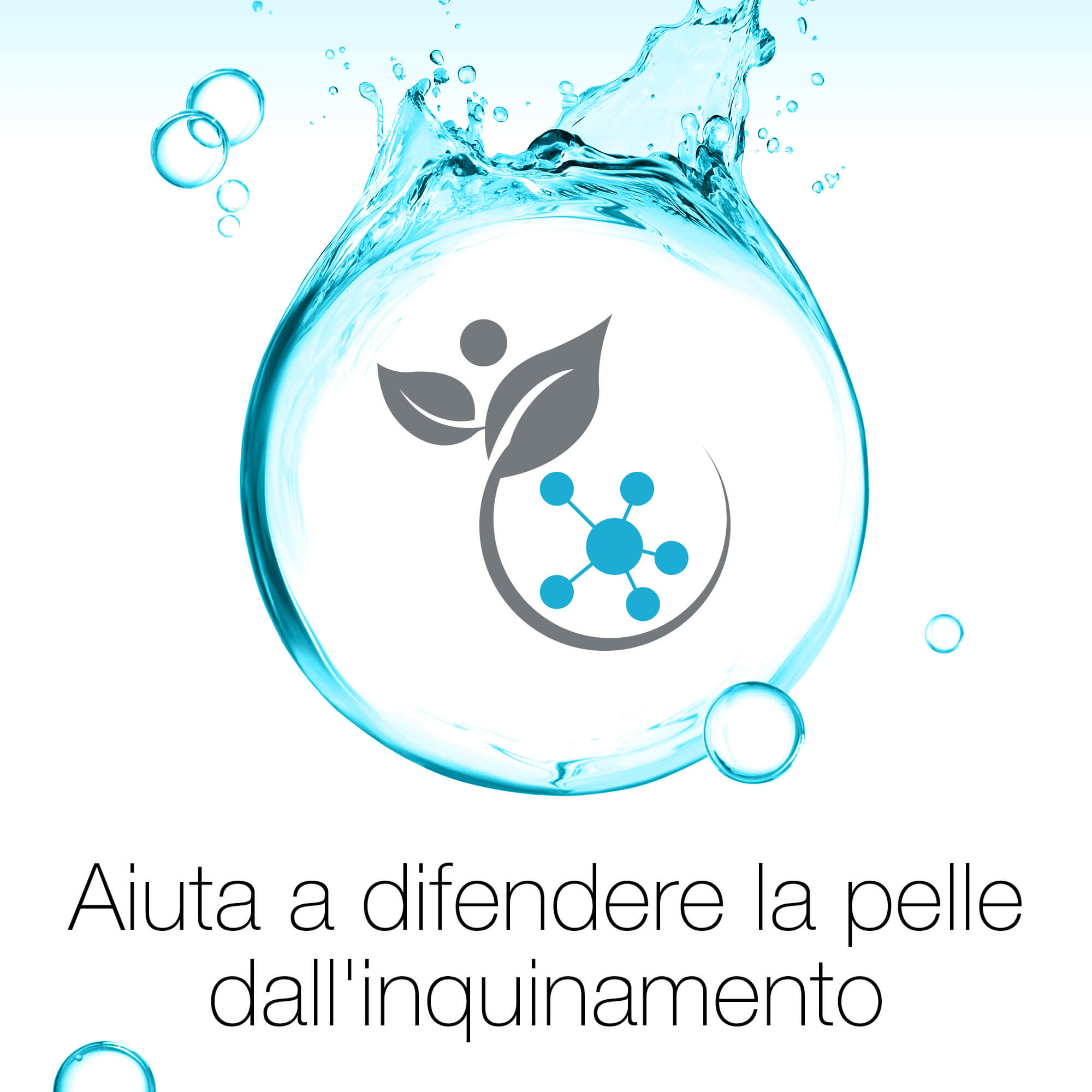 Neutrogena, Fluida Viso SPF25, Hydro Boost, Urban Protect, Idratante, con Acido Ialuronico, Antiossidanti, Vitamina C, Protezione Inquinamento, 50ml