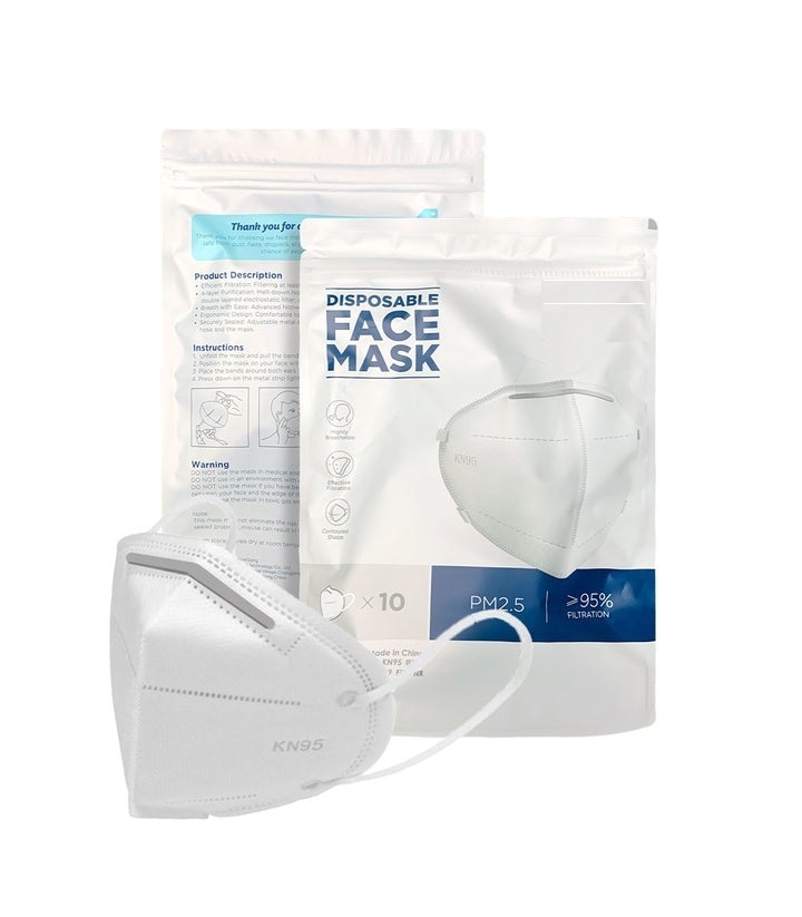 5 MASCHERINE KN95 - FFP2 DISPOSABLE FACE MASK